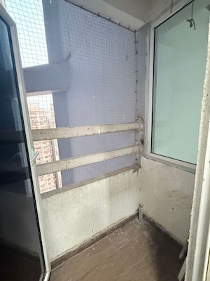 Balcony in 2 BHK Apartment at Ashapura F Residences, Malad East – for Rent