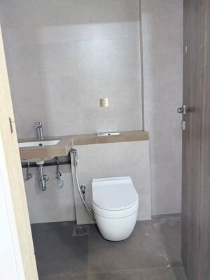 Bathroom in 2 BHK Apartment at Ashapura F Residences, Malad East – for Rent
