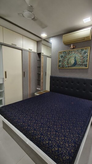 Bedroom in 2 BHK Apartment at Satellite Royale, Goregaon East – for Rent