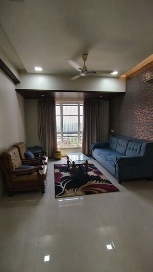 Living Room in 2 BHK Apartment at Satellite Royale, Goregaon East – for Rent