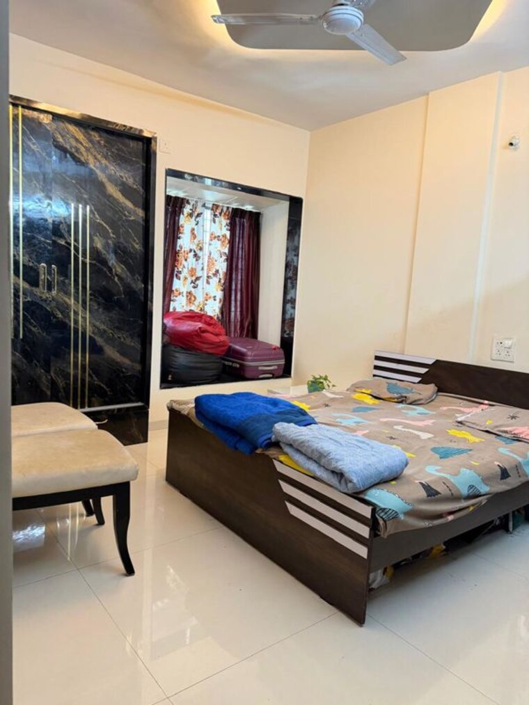 Bedroom, manish-raghunath-zende-sai-harmony 3 Bedroom 801 Sq.Ft. Apartment In Baner Pune 10138383