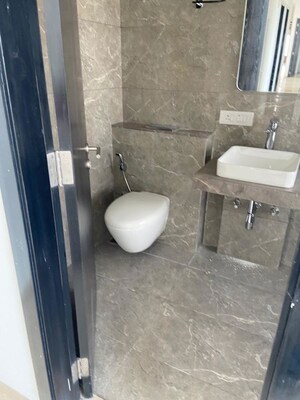 Bathroom in 3 BHK Apartment at Oberoi Eternia, Mulund West – for Sale