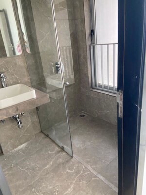Bathroom in 3 BHK Apartment at Oberoi Eternia, Mulund West – for Sale