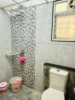 Bathroom in 2 BHK Apartment at Tirupati Vasantam, Dhanori – for Rent