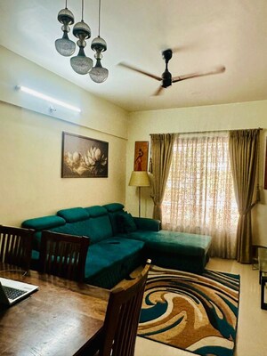 Living Room in 2 BHK Apartment at Tirupati Vasantam, Dhanori – for Rent