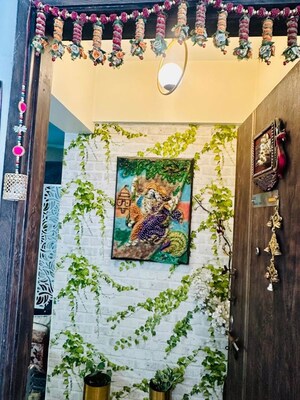 Bedroom in 2 BHK Apartment at Tirupati Vasantam, Dhanori – for Rent