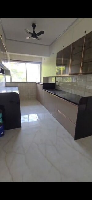 Kitchen in 3 BHK Apartment at Shri Senapati Bapat CHS, Senapati Bapat Road – for Rent