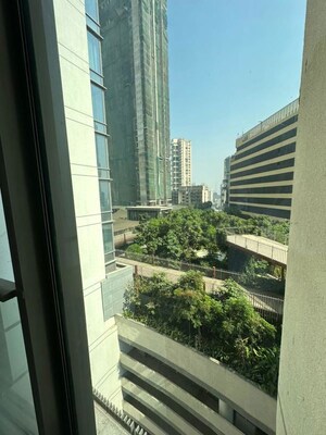 Balcony in 4 BHK Apartment at Rustomjee Crown, Prabhadevi – for Rent