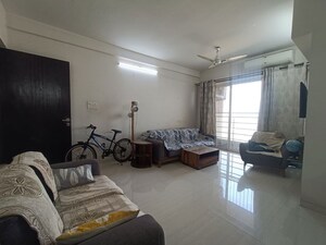 Living Room in 3 BHK Apartment at Akshar Green World, Dighe – for Rent