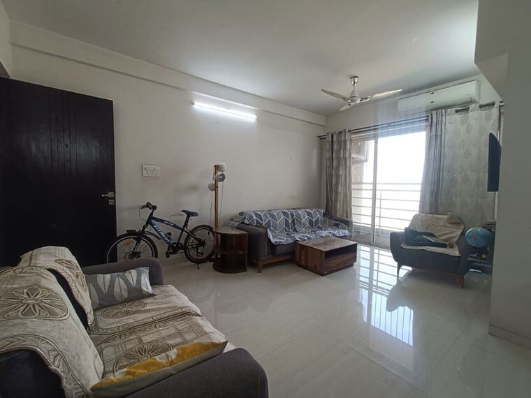 Living Room, akshar-green-world 3 Bedroom 1250 Sq.Ft. Apartment In Dighe Navi Mumbai 10138551