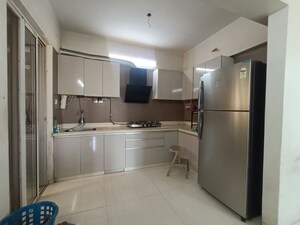 Kitchen in 3 BHK Apartment at Akshar Green World, Dighe – for Rent