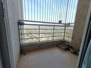 Balcony in 3 BHK Apartment at Akshar Green World, Dighe – for Rent