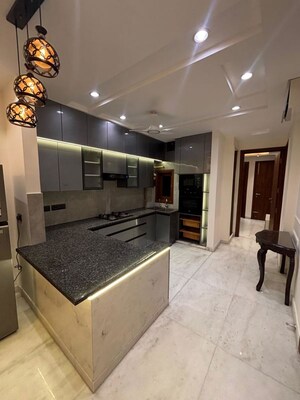 Kitchen in 3 BHK Builder Floor at Safdarjung Enclave – for Rent