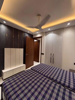 Bedroom in 3 BHK Builder Floor at Safdarjung Enclave – for Rent