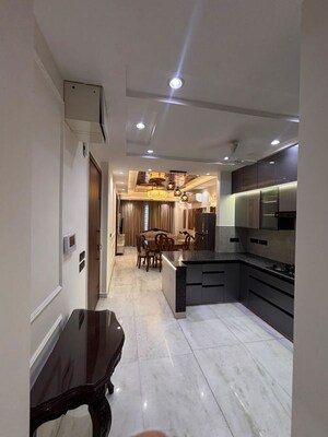 Kitchen in 3 BHK Builder Floor at Safdarjung Enclave – for Rent