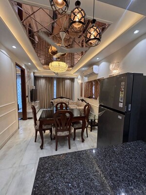 Living Room in 3 BHK Builder Floor at Safdarjung Enclave – for Rent