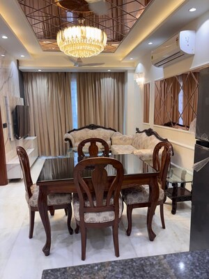 Living Room in 3 BHK Builder Floor at Safdarjung Enclave – for Rent