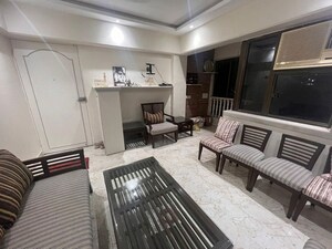Living Room in 1 BHK Apartment at Bandra West – for Rent