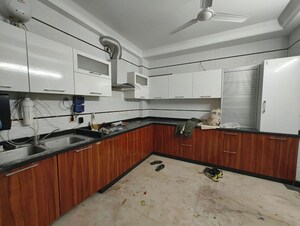 Kitchen in 1 BHK Builder Floor at Greater Kailash I – for Rent