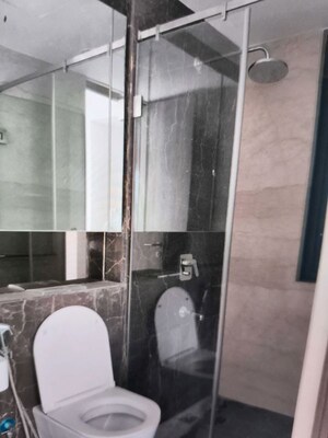 Bathroom in 3 BHK Apartment at Lodha The Park, Worli – for Rent