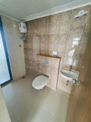 Bathroom in 2 BHK Apartment at Lodha Downtown, Dombivli East – for Rent