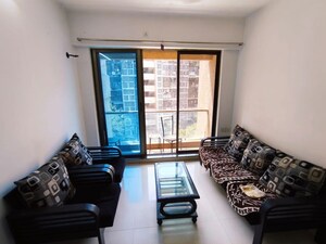 Living Room in 2 BHK Apartment at Runwal Symphony, Santacruz East – for Rent