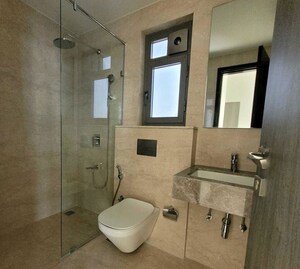 Bathroom in 3 BHK Apartment at Piramal Mahalaxmi, Mahalaxmi – for Rent