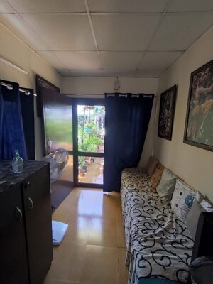 Living Room in 1 BHK Builder Floor at Chittaranjan Park – for Rent