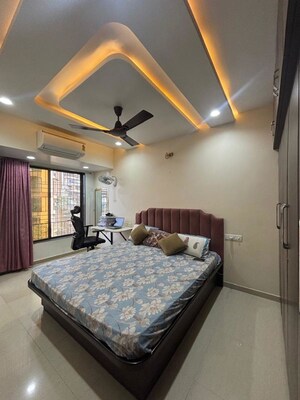 Bedroom in 2 BHK Apartment at Ishwar Iris, Seawoods – for Sale