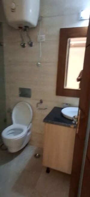Bathroom in 3 BHK Builder Floor at Saket – for Rent