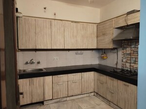 Kitchen in 3 BHK Builder Floor at Greater Kailash – for Rent