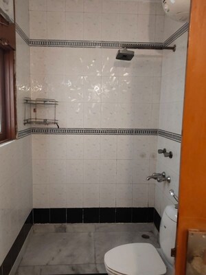 Bathroom in 3 BHK Builder Floor at Greater Kailash – for Rent
