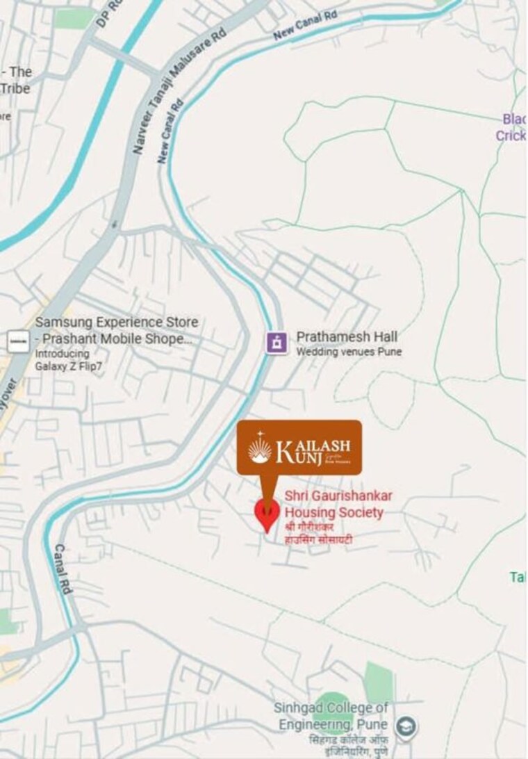 Map Location, vittalvadi 3.5 Bedroom 2600 Sq.Ft. Villa In Vittalvadi Pune 10138909