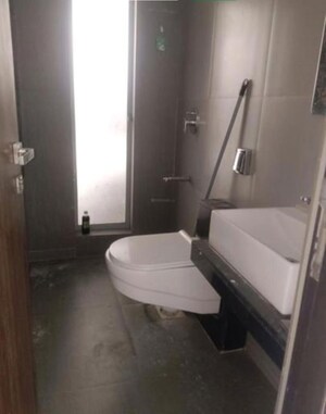 Bathroom in 1 BHK Apartment at Raj White City, Kandivali East – for Rent