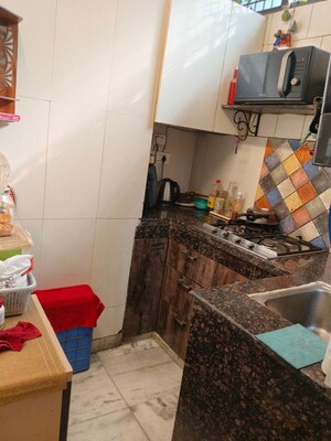 Bedroom in 1 BHK Builder Floor at Lajpat Nagar 4 – for Rent