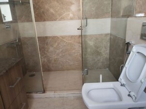 Bathroom in 3 BHK Builder Floor at Soami Nagar – for Rent