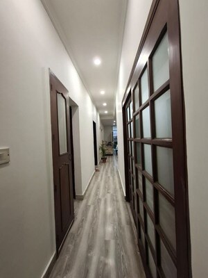 Staircase in 2 BHK Builder Floor at Greater Kailash – for Rent