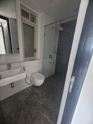 Bathroom in 3 BHK Apartment at Lodha The Park, Worli – for Rent
