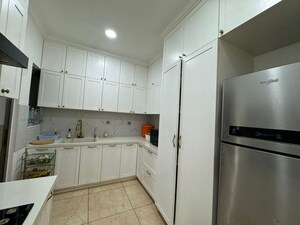 Kitchen in 3 BHK Apartment at G Corp Residency, Koramangala – for Rent