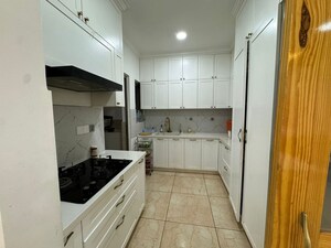 Kitchen in 3 BHK Apartment at G Corp Residency, Koramangala – for Rent