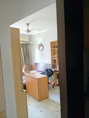 Bathroom in 4 BHK Apartment at Golden Paradise, Old Airport Road – for Rent