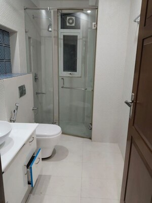 Bathroom in 3 BHK Builder Floor at Uday Park – for Rent