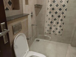 Bathroom in 3 BHK Builder Floor at Uday Park – for Rent