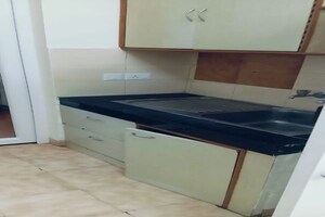 Kitchen in 3 BHK Apartment at Unitech Palms, South City 1 – for Rent