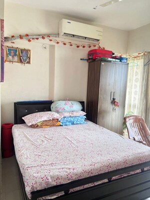 Bedroom in 1 BHK Apartment at Aashna Samadhan, Goregaon West – for Rent
