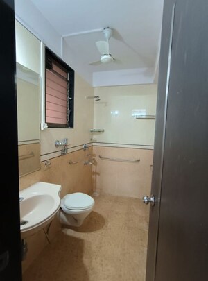 Bathroom in 3 BHK Apartment at Neelkanth Palms, Kapur Bawdi – for Rent