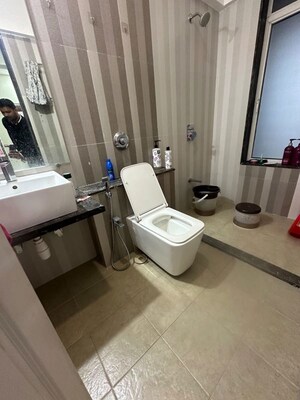 Attached Bathroom in 3 BHK Apartment at Omkar Alta Monte, Malad East – for Sale