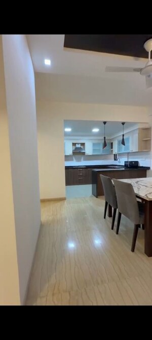 Kitchen in 3 BHK Apartment at SK Prestine Apartment, Pulikeshi Nagar – for Rent