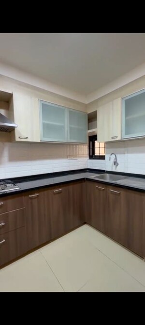Kitchen in 3 BHK Apartment at SK Prestine Apartment, Pulikeshi Nagar – for Rent