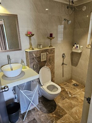 Bathroom in 3 BHK Apartment at Skywards Nirvana, Hadapsar – for Sale